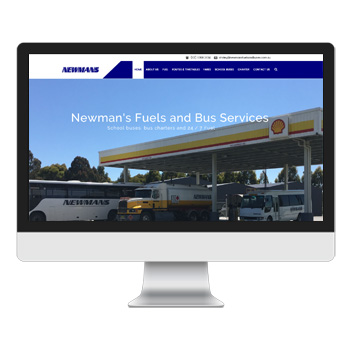 newmans fuels buses website